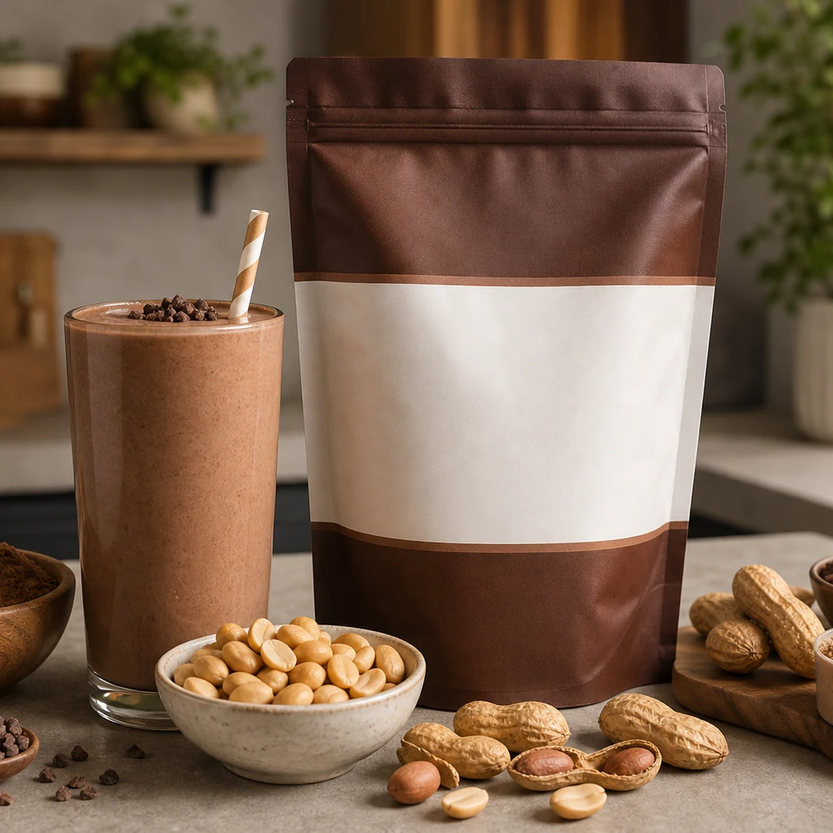 Organic Superfood Energy Shake - Chocolate Peanut Butter